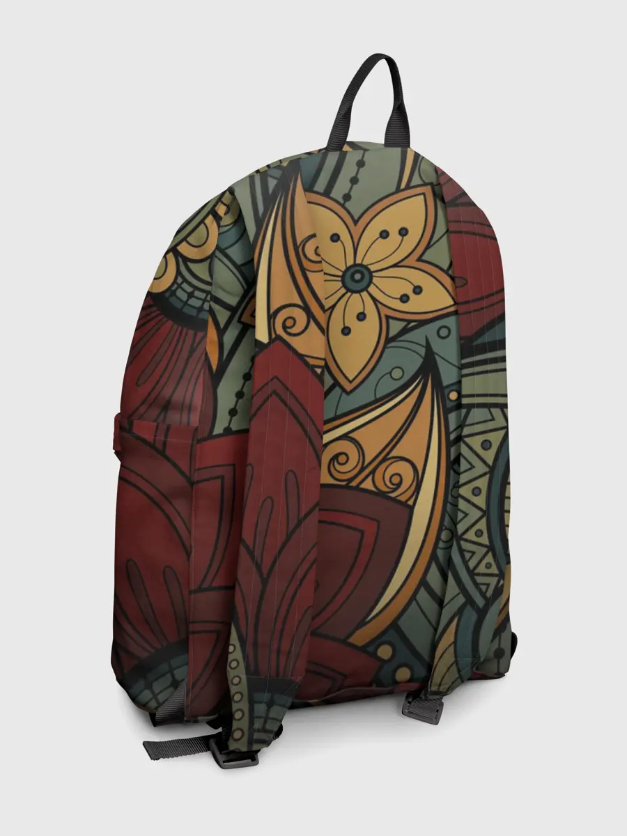 Рюкзак джинсовый / Меладзе Цветы | Мандала