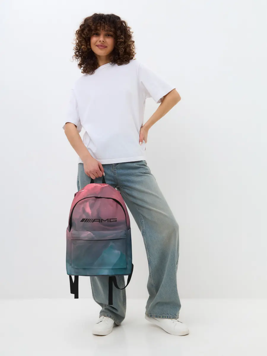 Рюкзак джинсовый / MERCEDES AMG | МЕРСЕДЕС АМГ