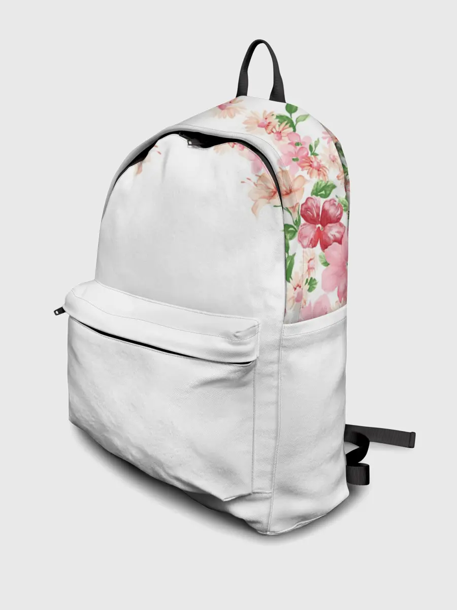 Рюкзак джинсовый / Цветы