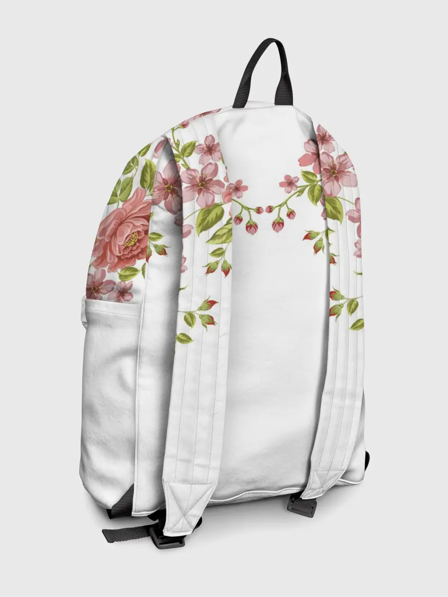 Рюкзак джинсовый / Цветы