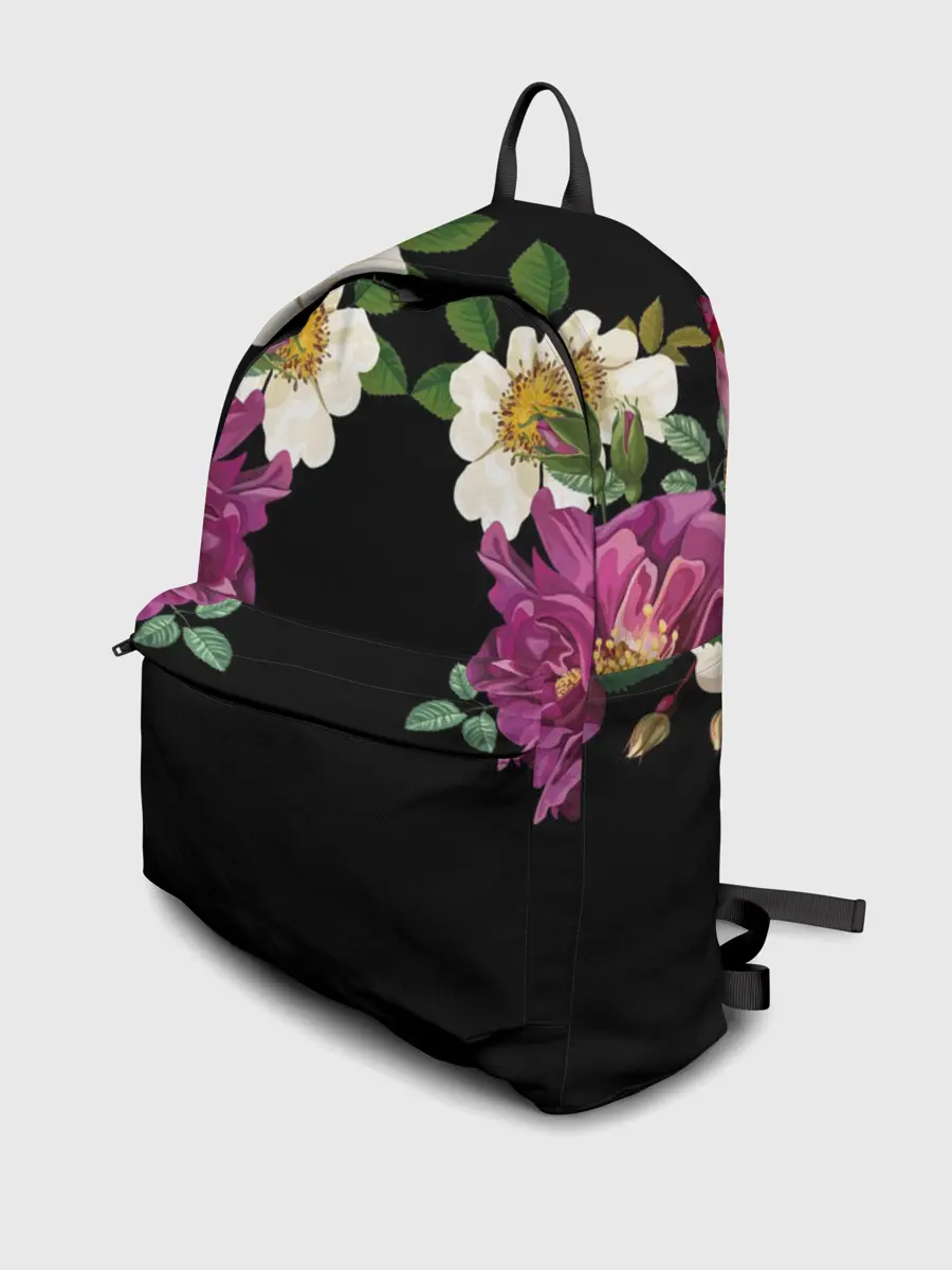 Рюкзак джинсовый / Цветы