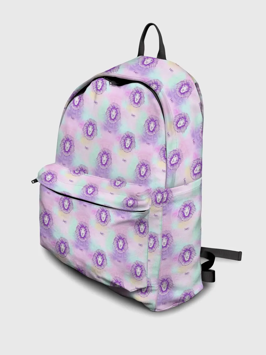 Рюкзак джинсовый / Лев