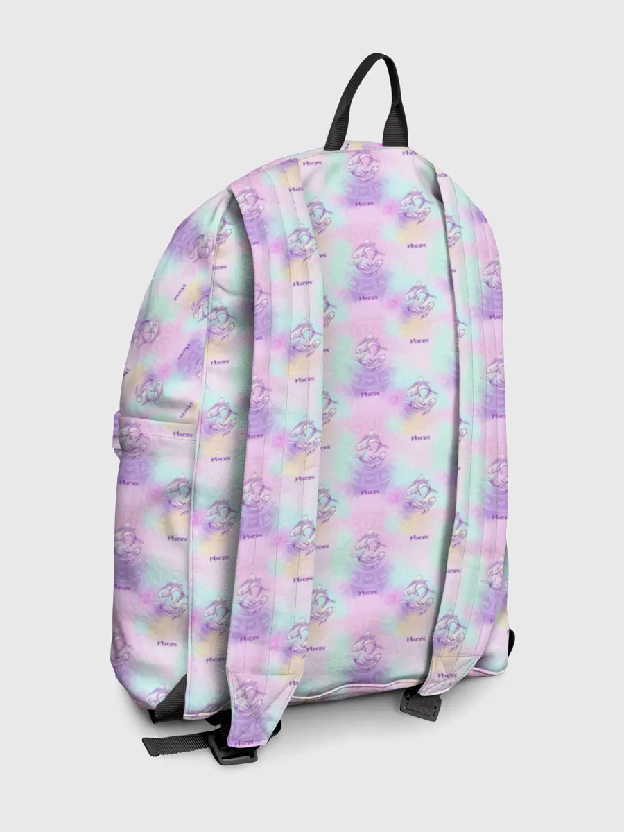 Рюкзак джинсовый / Рыбы