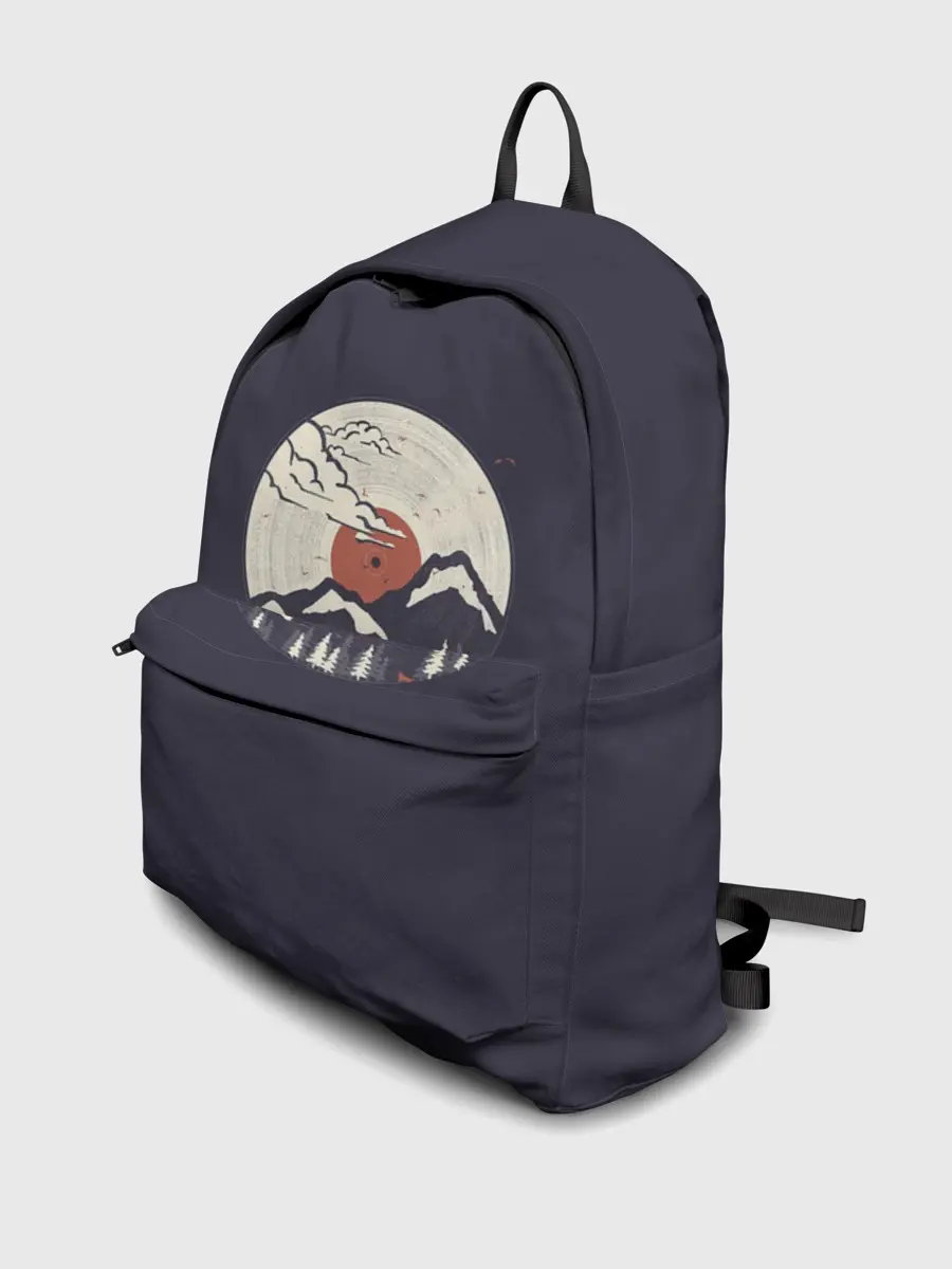 Рюкзак джинсовый / Mountain. Vinyl Record