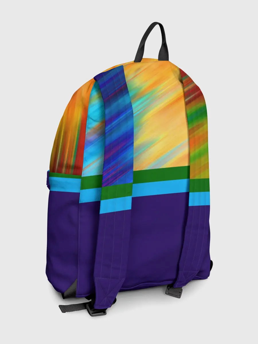 Рюкзак джинсовый / Размытие