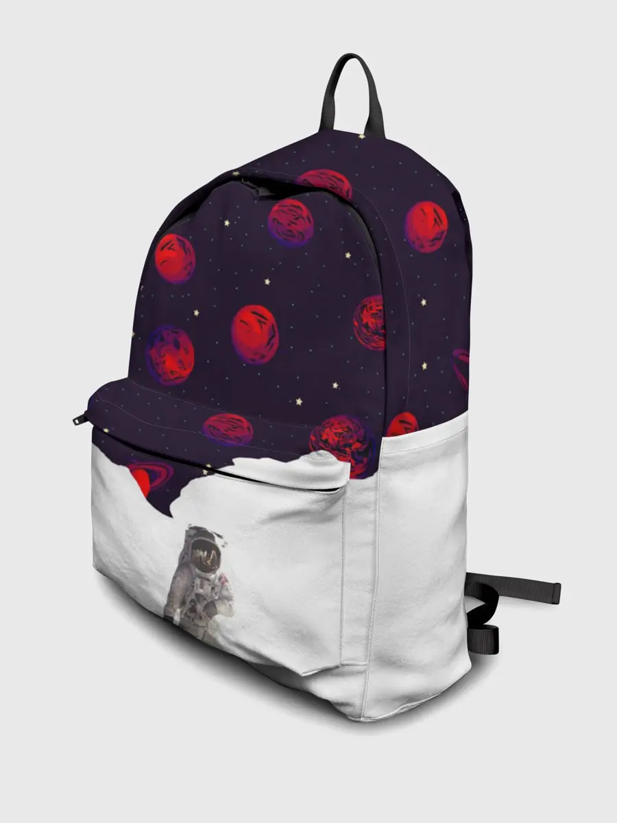 Рюкзак джинсовый / Мысли Космонавта