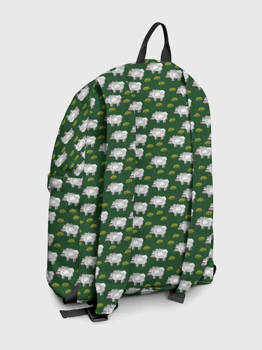 Рюкзак джинсовый / Овечки