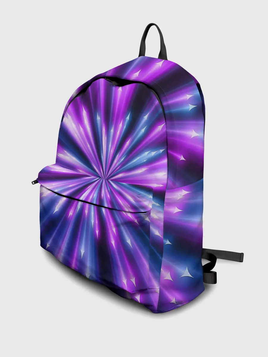 Рюкзак джинсовый / Неоновые стрелы