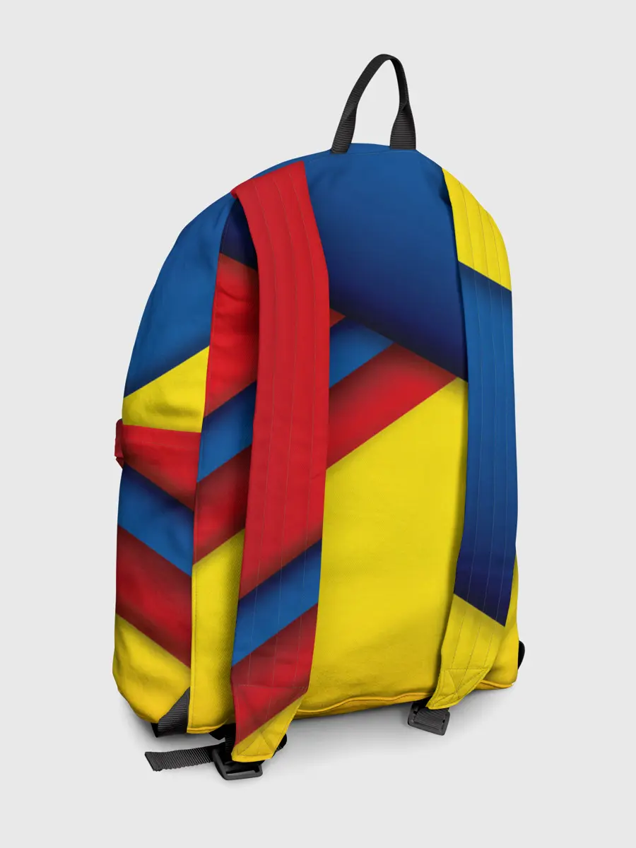 Рюкзак джинсовый / Яркие краски