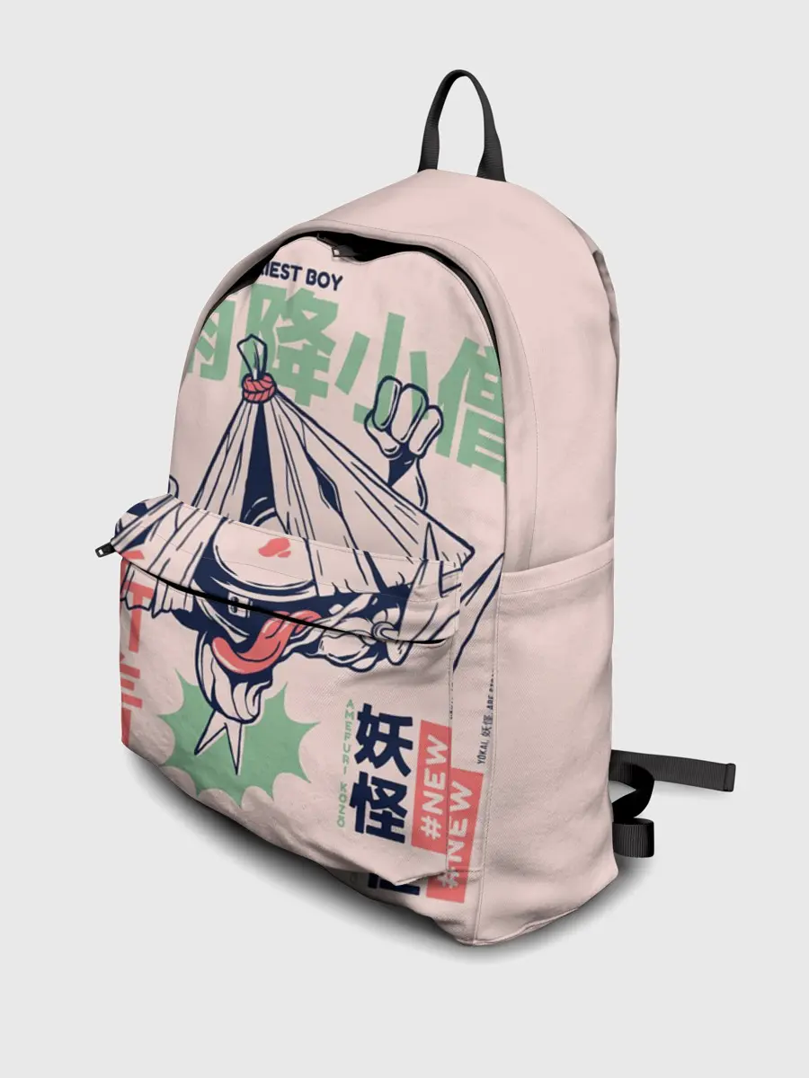 Рюкзак джинсовый / Аниме Демон Козо Ёкай