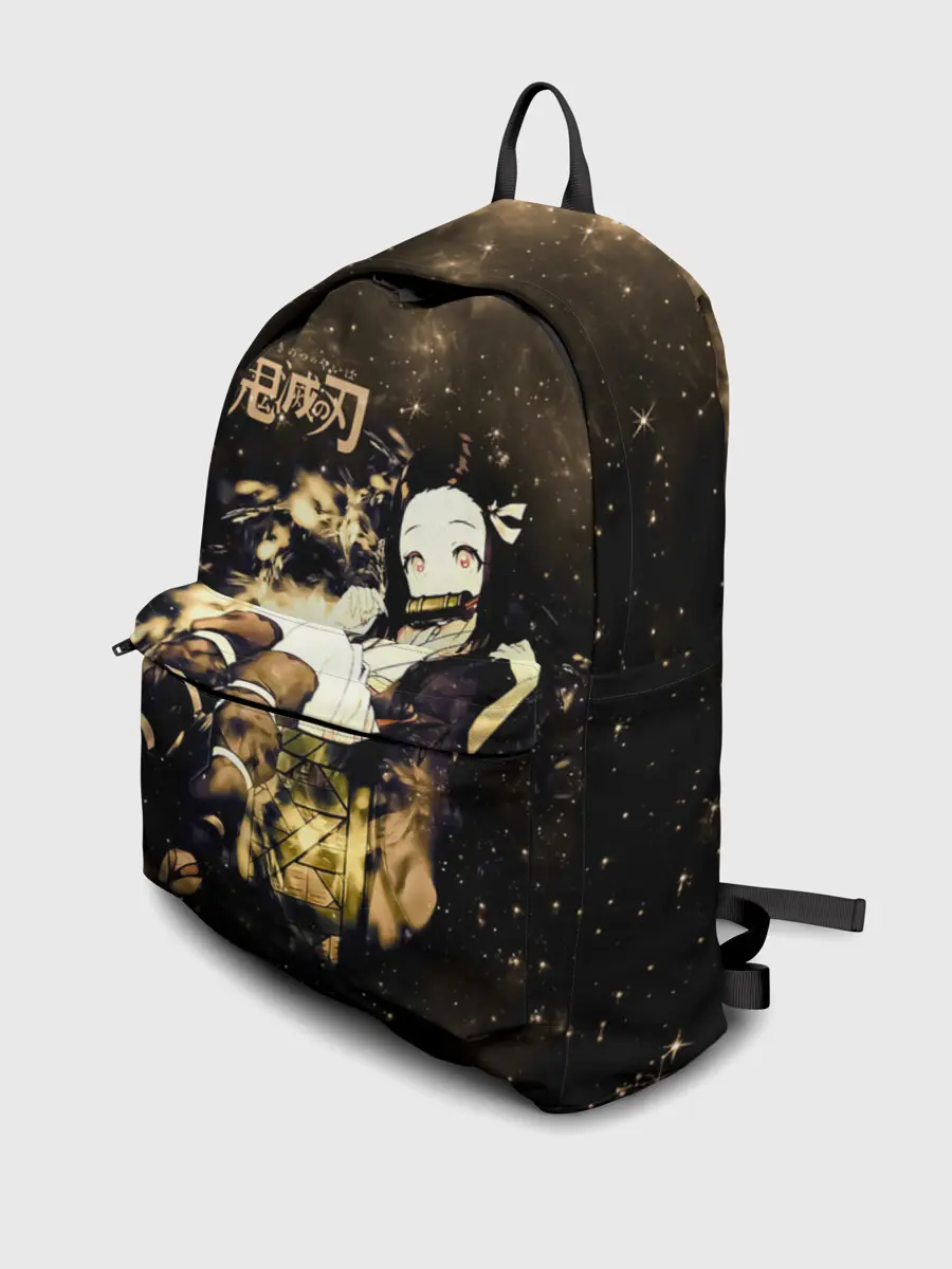 Рюкзак джинсовый / Незуко Камадо Kimetsu no Yaiba