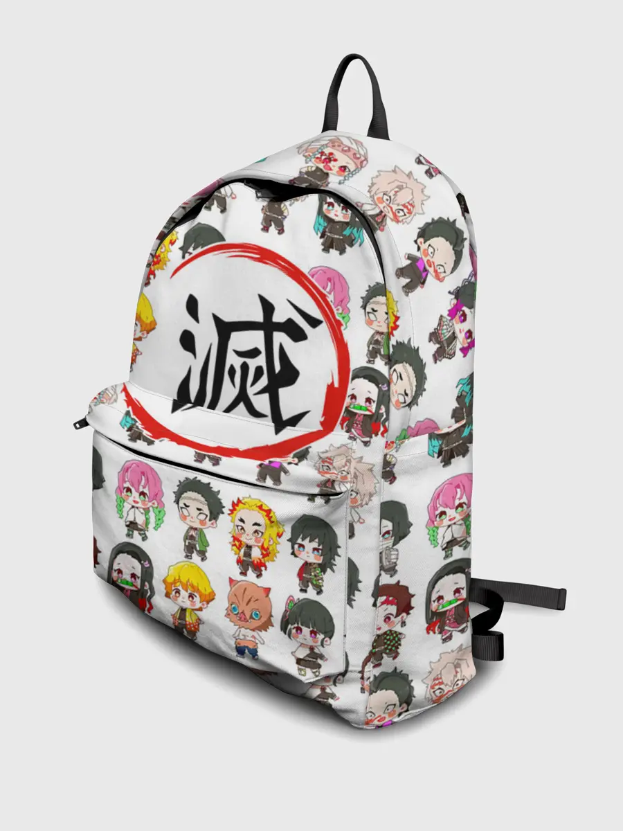 Рюкзак джинсовый / Клинок, рассекающий демонов ПЕРСОНАЖИ