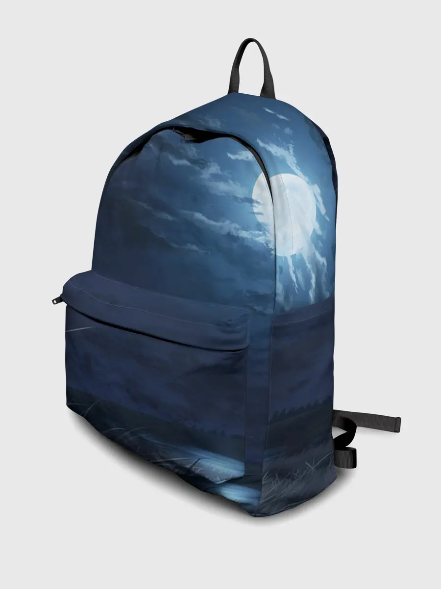 Рюкзак джинсовый / Ночное поле