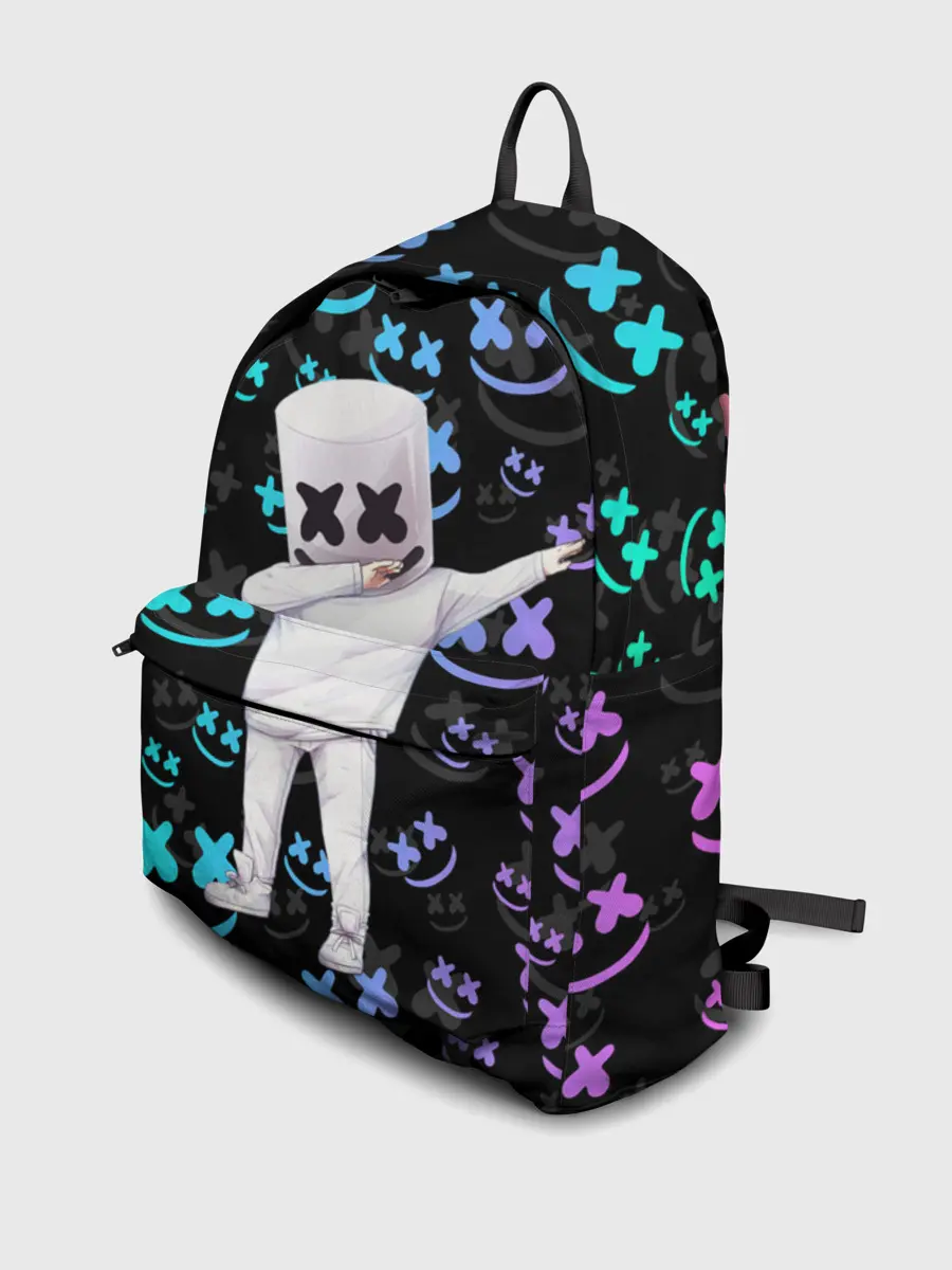 Рюкзак джинсовый / Marshmello