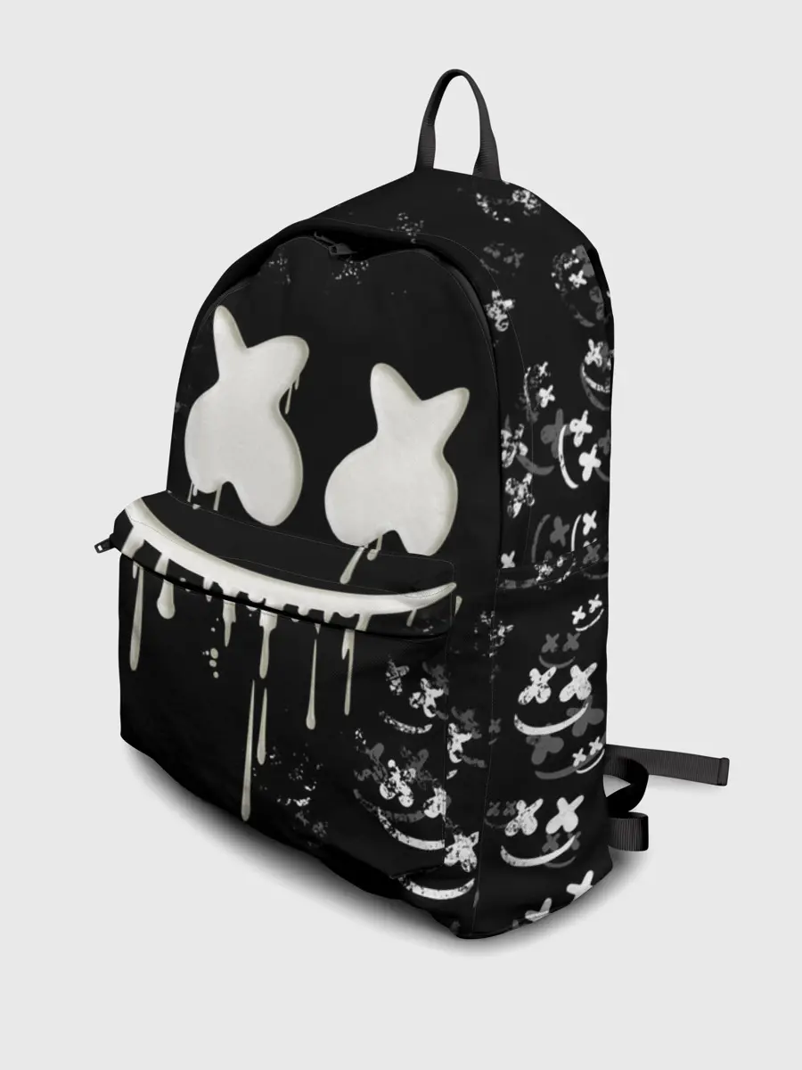 Рюкзак джинсовый / Marshmello