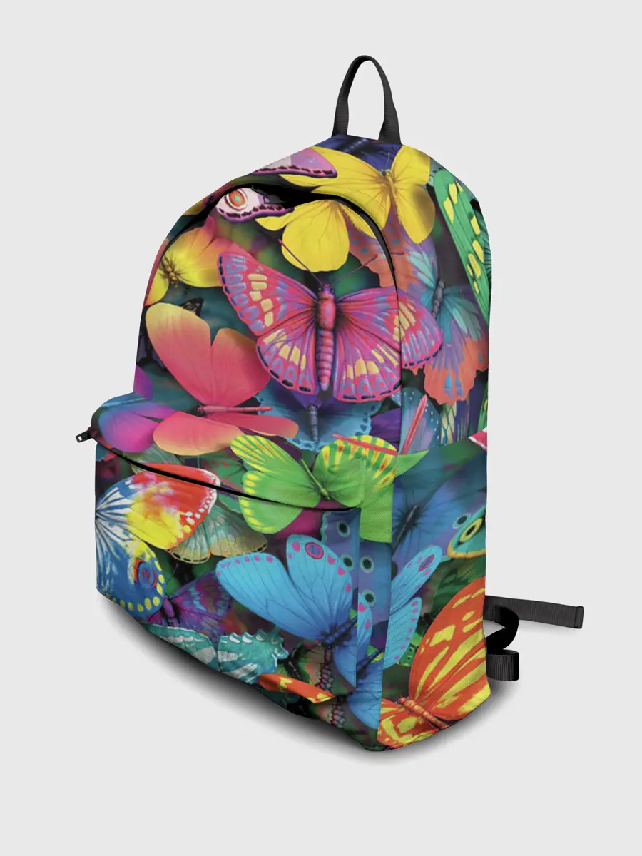 Рюкзак джинсовый / Радужный рой