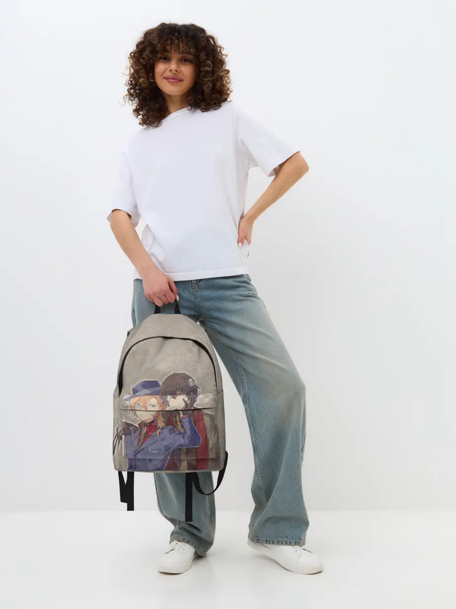 Рюкзак джинсовый / Дазай и чуя