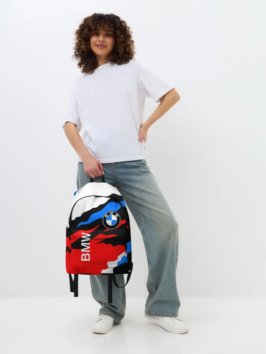 Рюкзак джинсовый / BMW