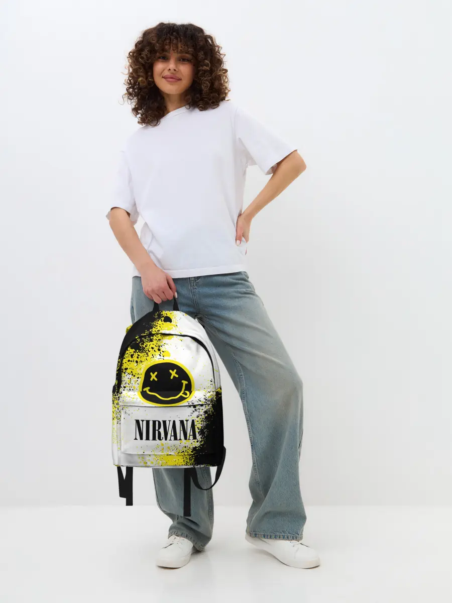 Рюкзак джинсовый / NIRVANA
