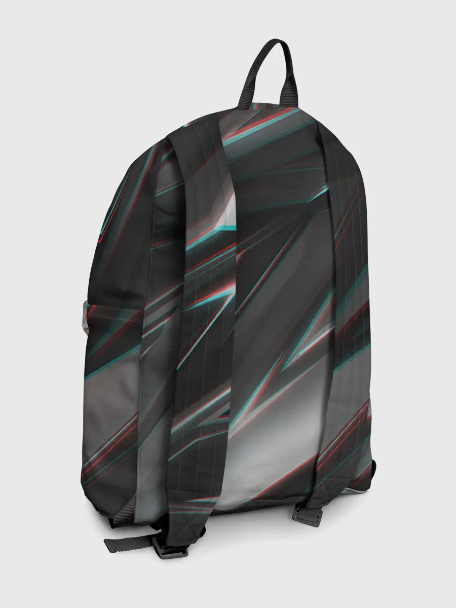 Рюкзак джинсовый / GEOMETRY STRIPES GLITCH