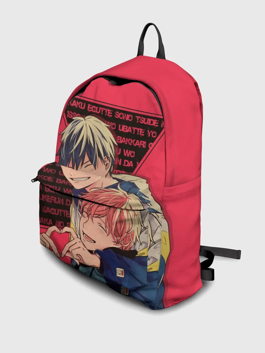 Рюкзак джинсовый / Мафую Сато и Рицука Уэнояма