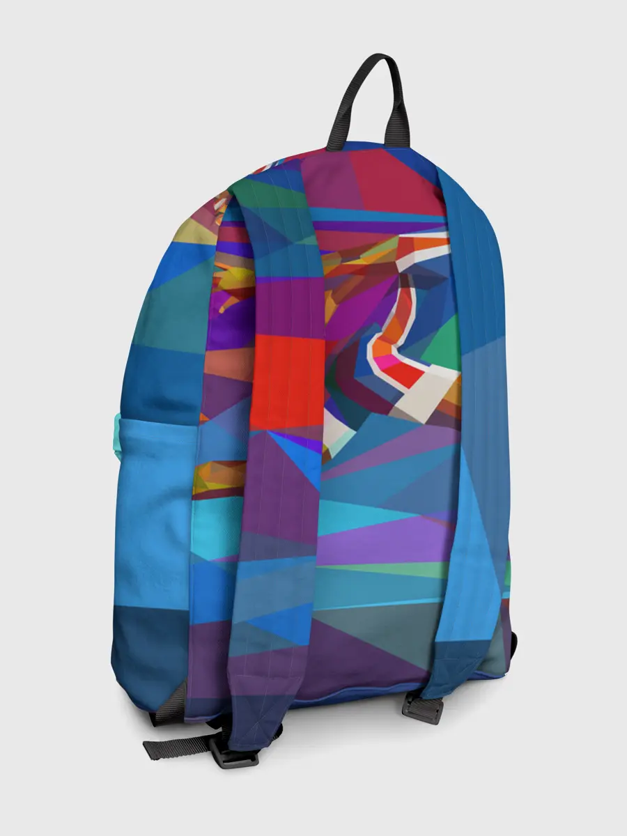 Рюкзак джинсовый / Абстракция