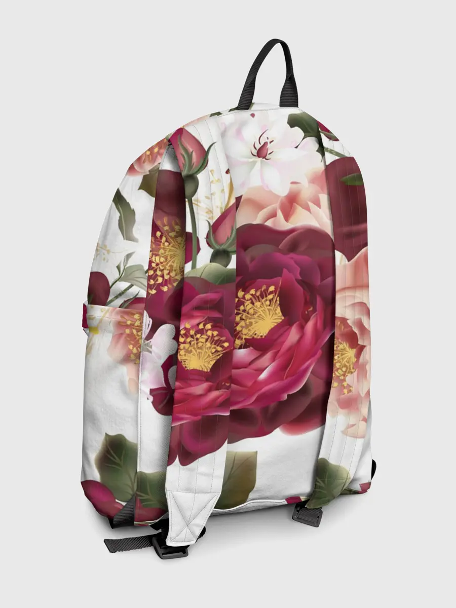 Рюкзак джинсовый / Розы