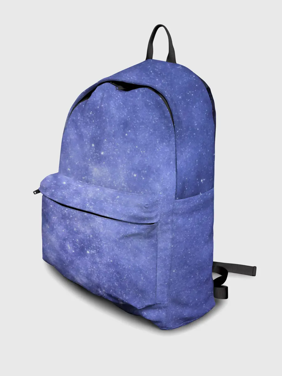 Рюкзак джинсовый / Звезды в космосе