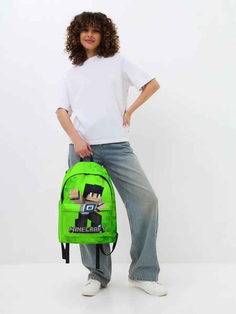 Рюкзак джинсовый / MINECRAFT