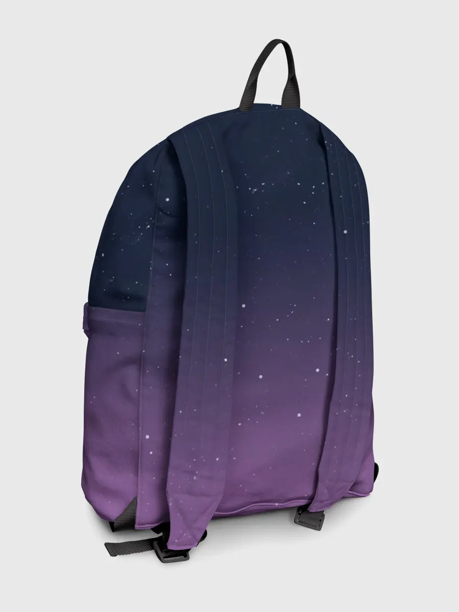 Рюкзак джинсовый / Тихиро летает с драконом в ночном небе