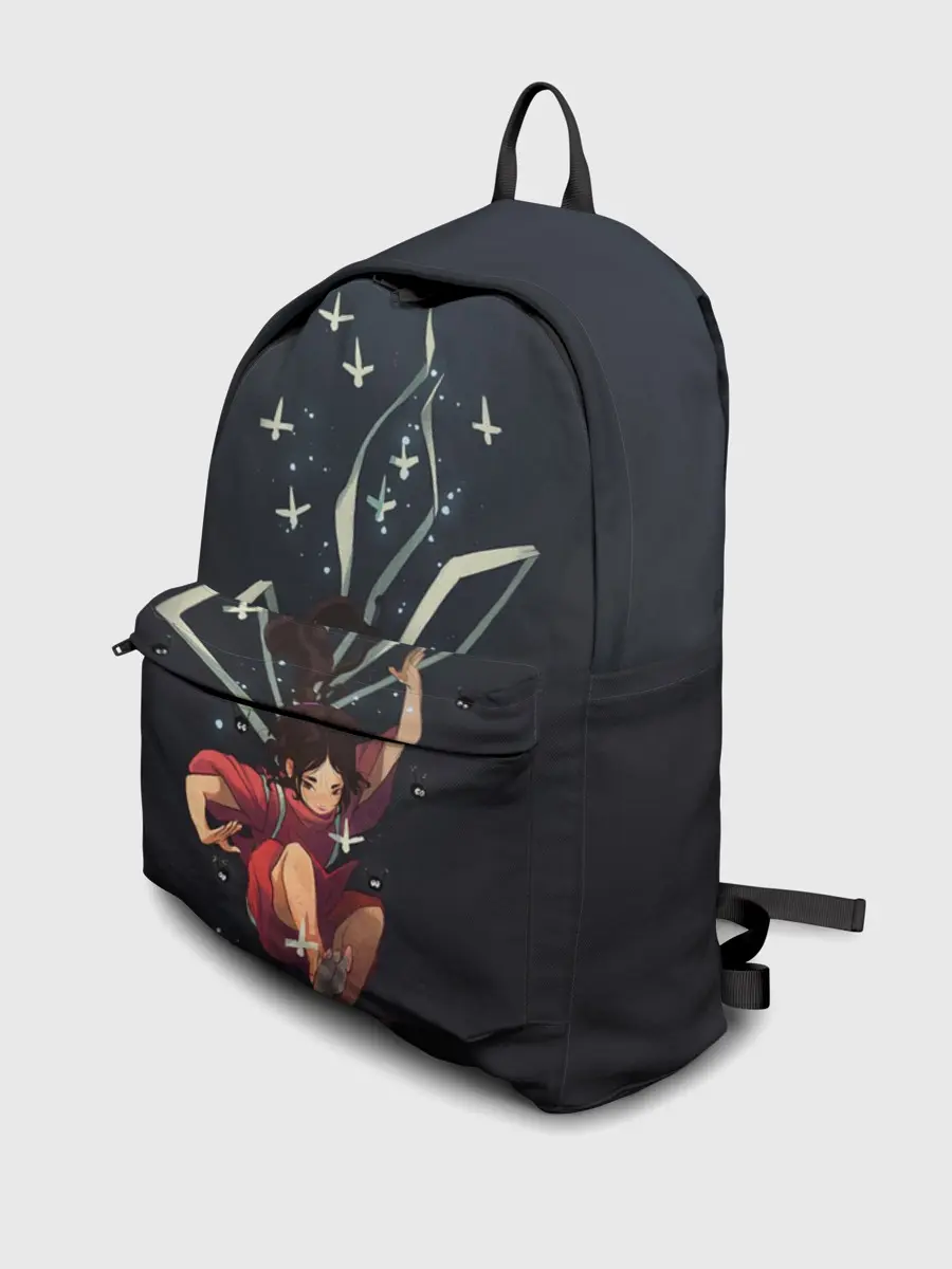 Рюкзак джинсовый / Тихиро падает