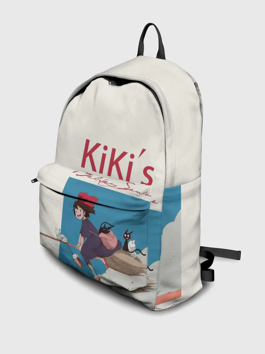 Рюкзак джинсовый / Kiki’s Delivery Service на метле