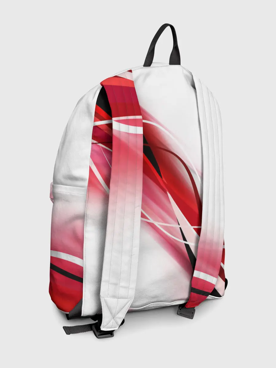 Рюкзак джинсовый / GEOMETRY STRIPES RED