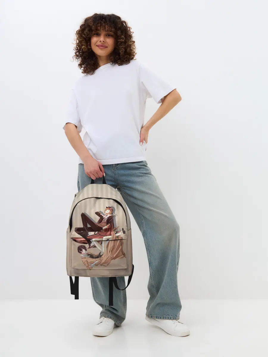 Рюкзак джинсовый / Дазай и ЧУя