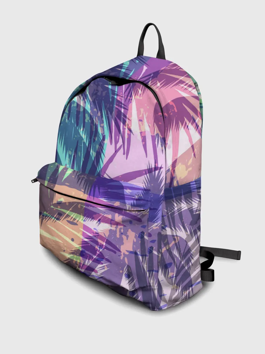 Рюкзак джинсовый / Тропики