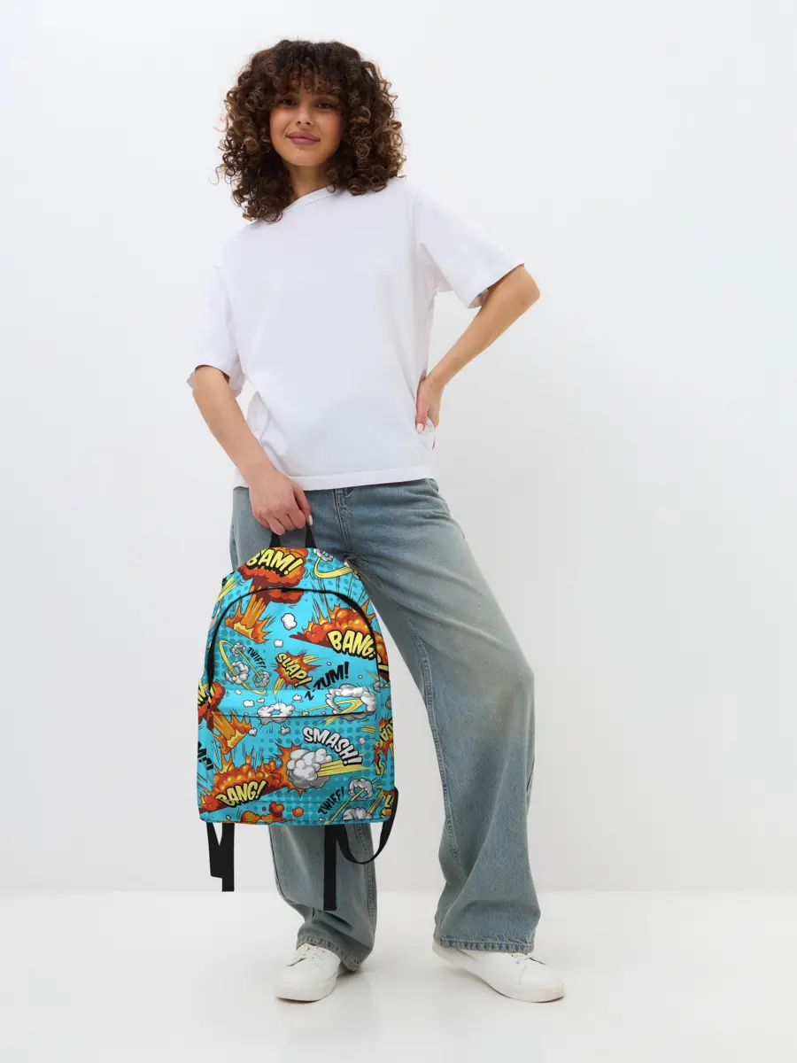 Рюкзак джинсовый / COMICS ART