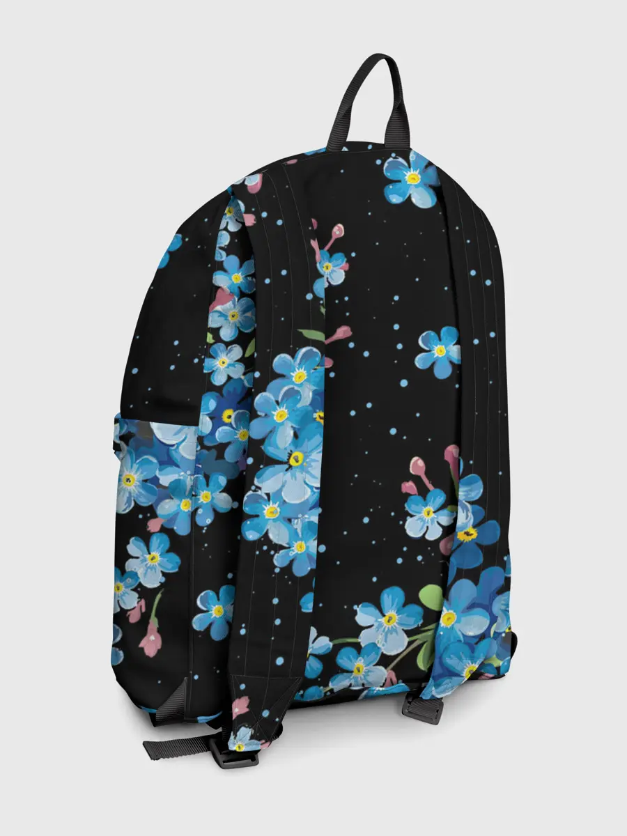 Рюкзак джинсовый / НЕЗАБУДКИ