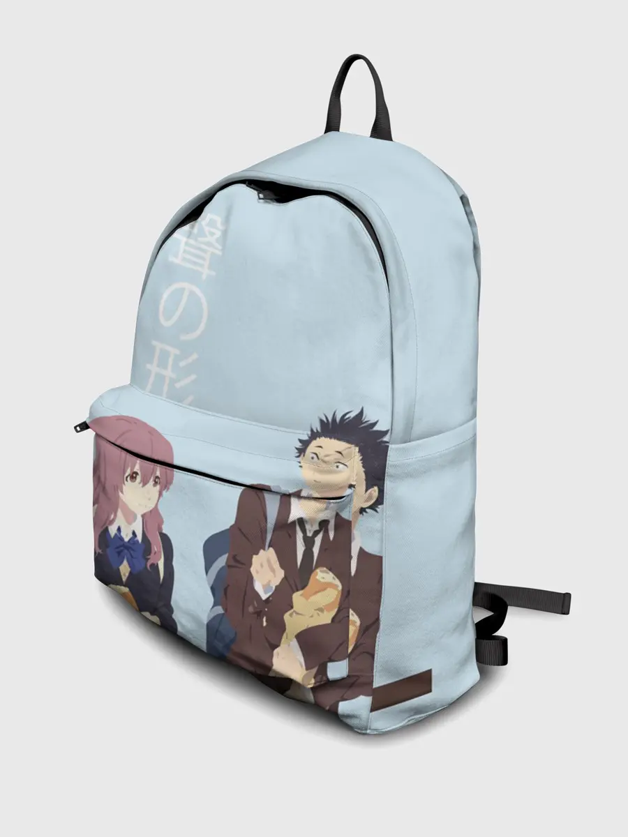 Рюкзак джинсовый / Нисимия и Ишида крошат хлеб