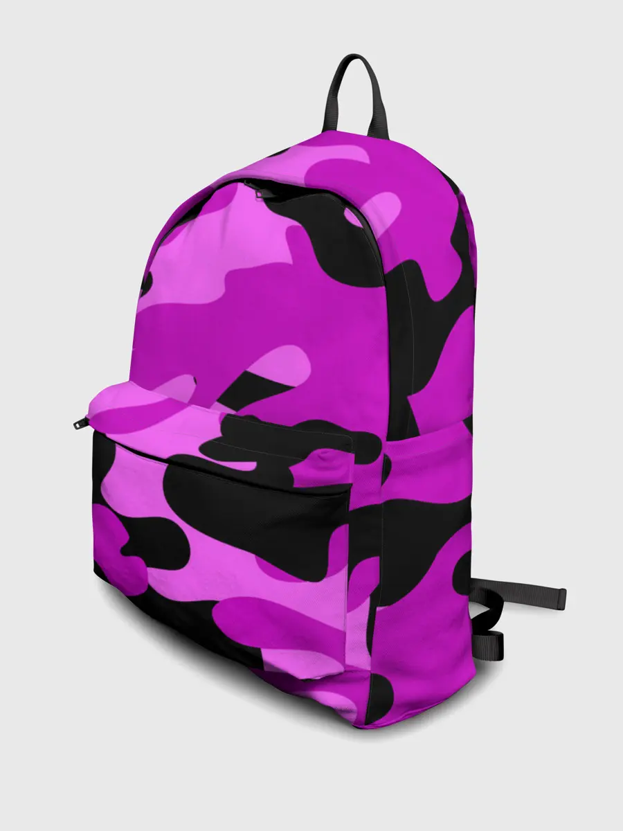 Рюкзак джинсовый / Цветной камуфляж