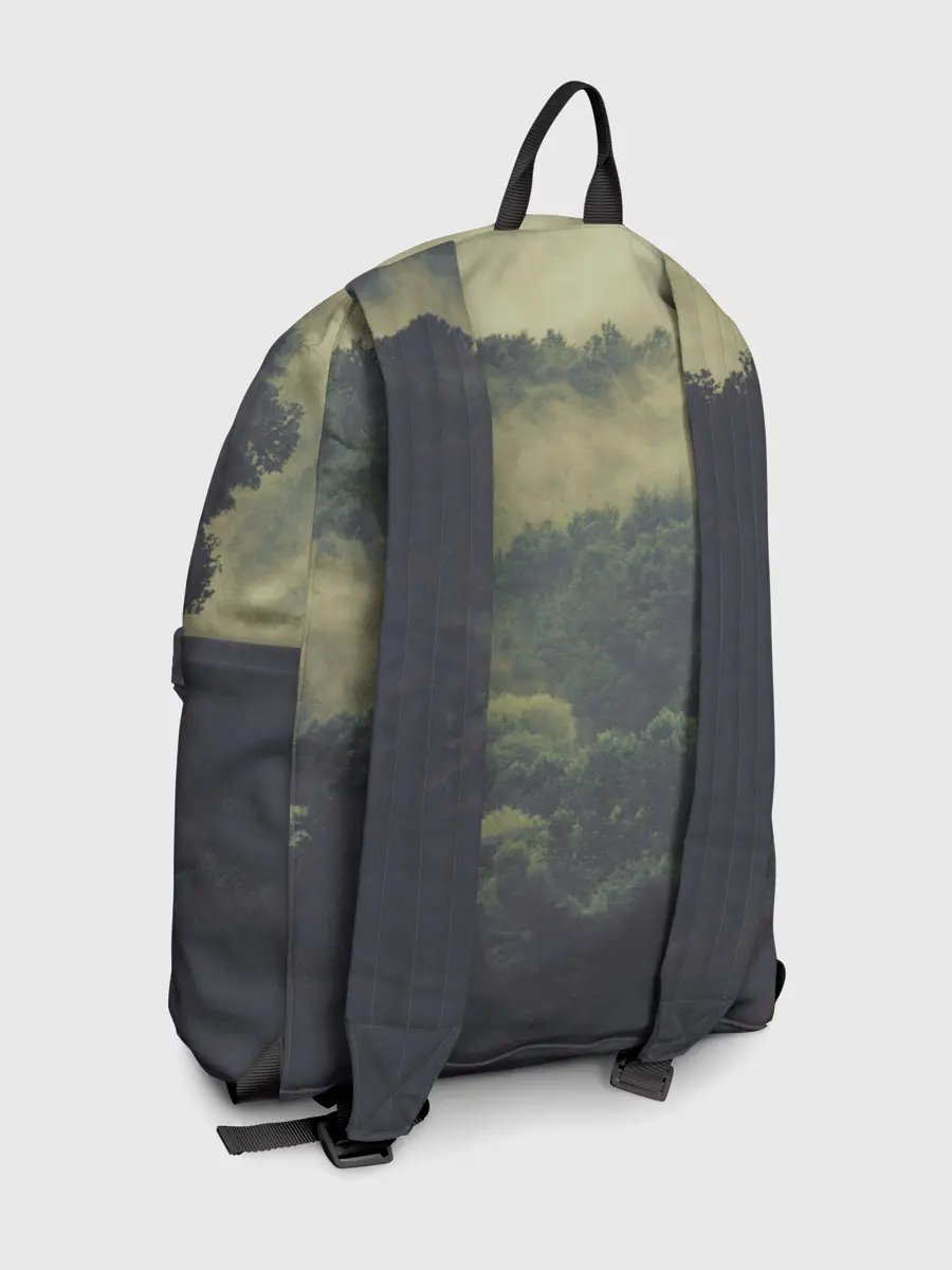 Рюкзак джинсовый / Лес мой храм