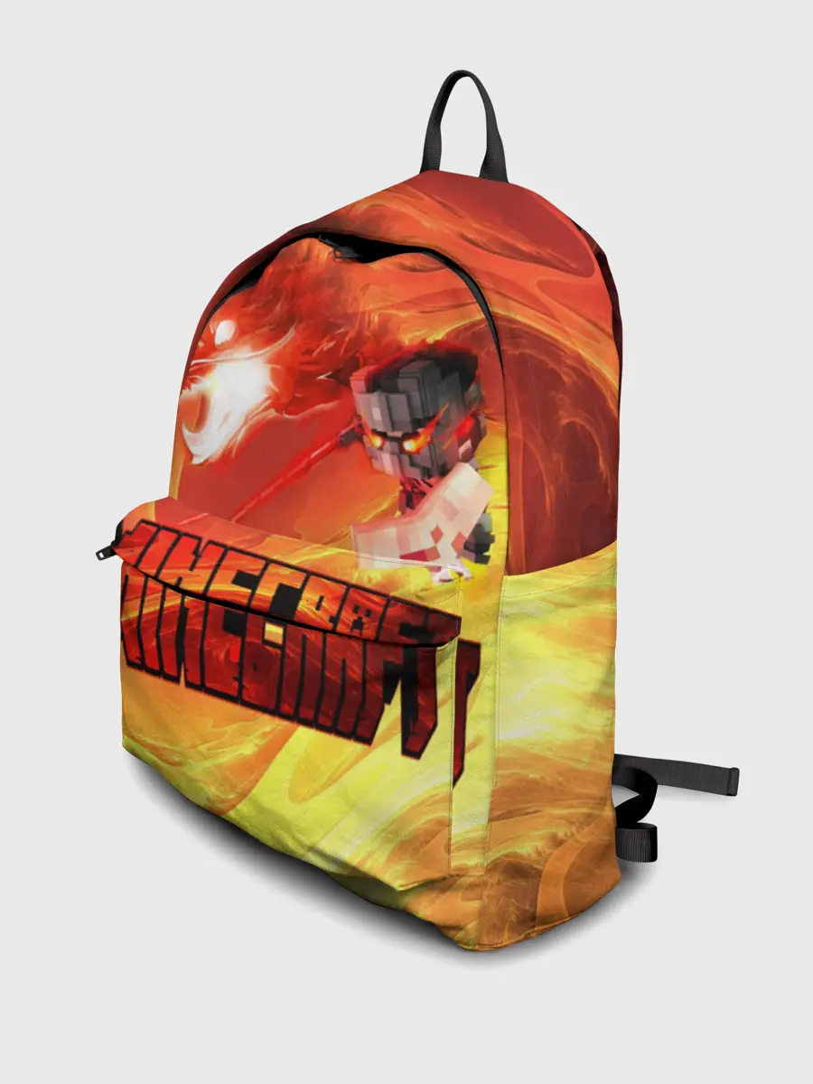 Рюкзак джинсовый / MINECRAFT | ЛАВА