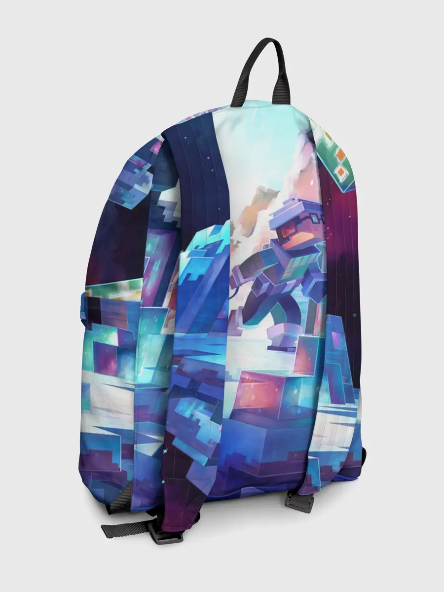 Рюкзак джинсовый / Майнкрафт