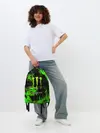 Рюкзак джинсовый / MONSTER ENERGY