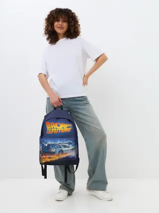 Рюкзак джинсовый / Back to the Future