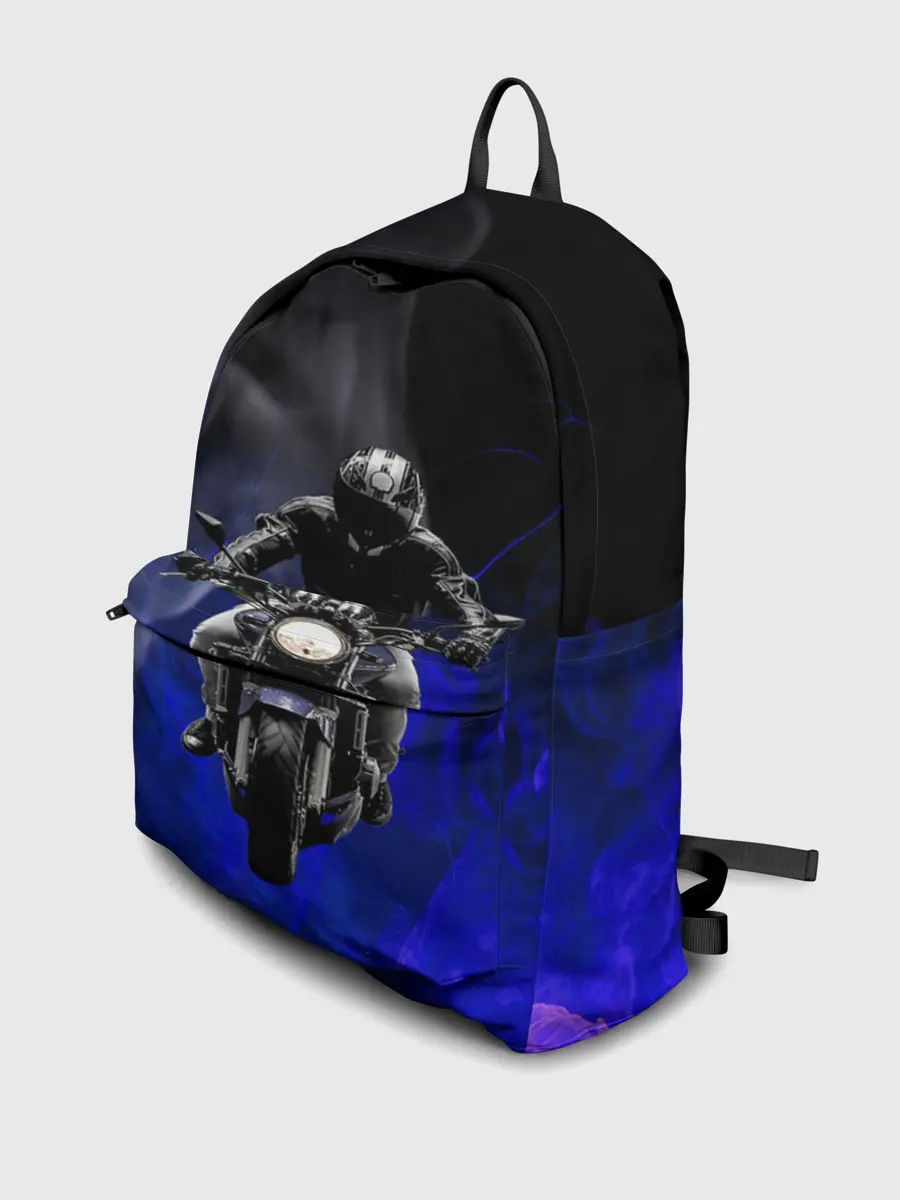 Рюкзак джинсовый / МОТОЦИКЛЫ