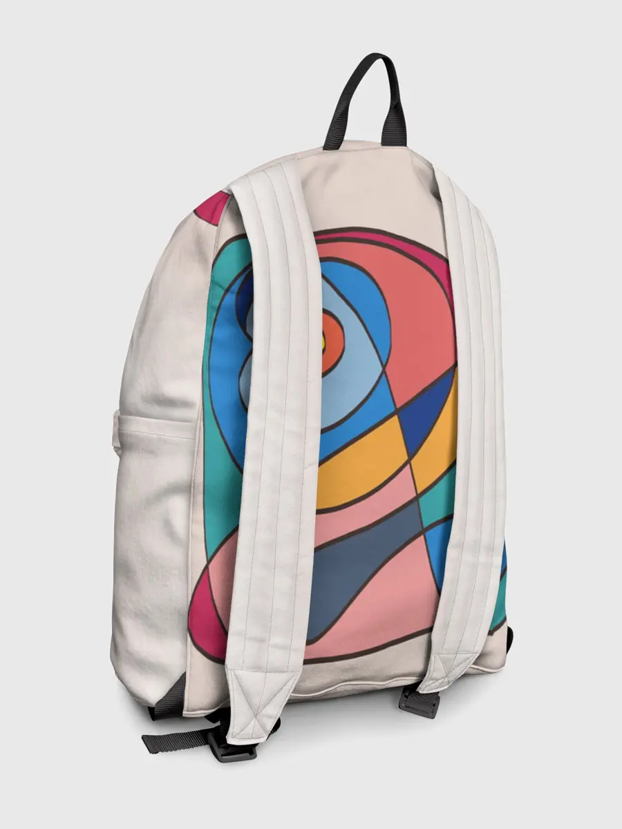 Рюкзак джинсовый / Абстракция полет фантазии