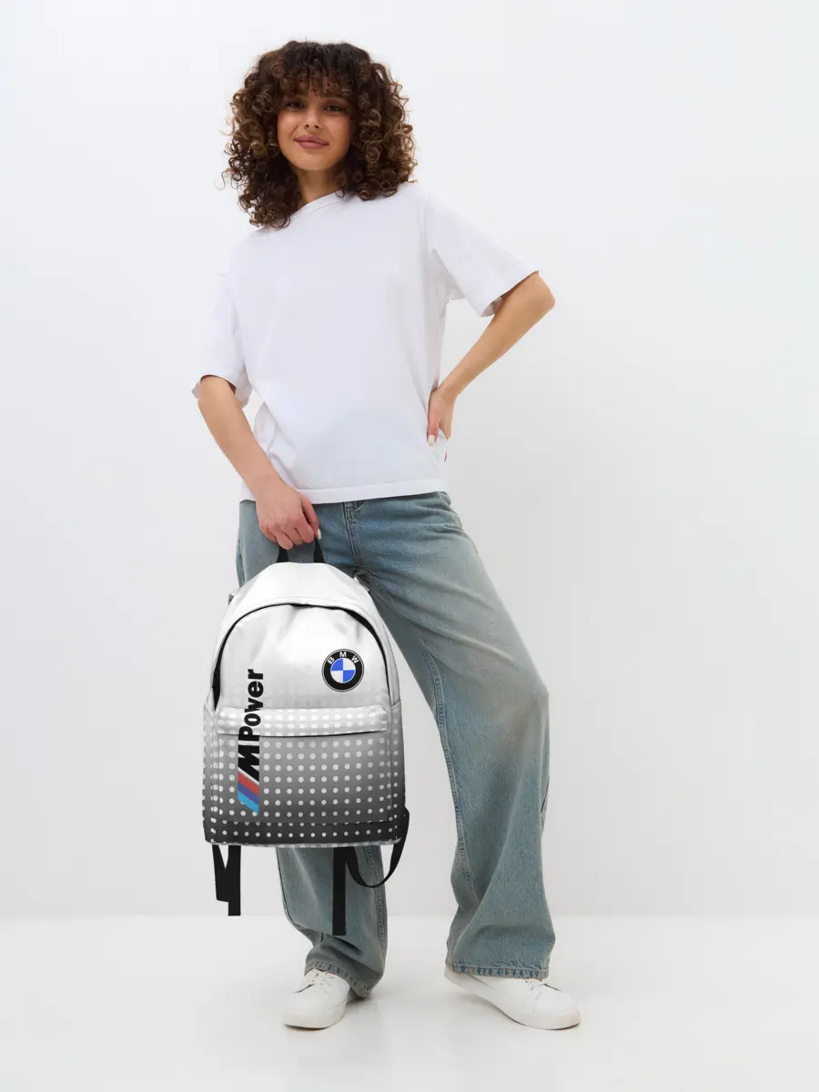 Рюкзак джинсовый / BMW