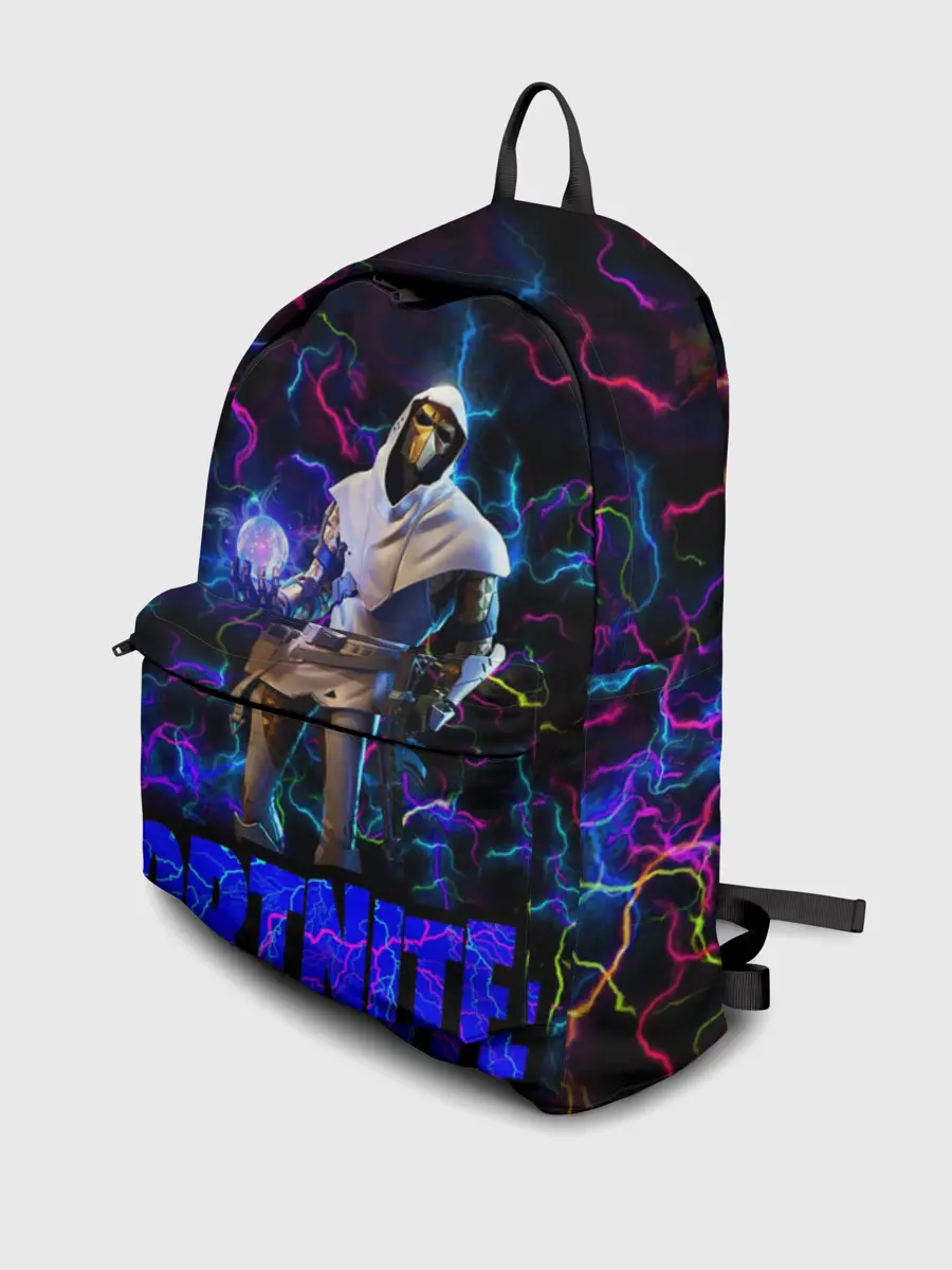 Рюкзак джинсовый / Фортнайт | Повелитель Молний