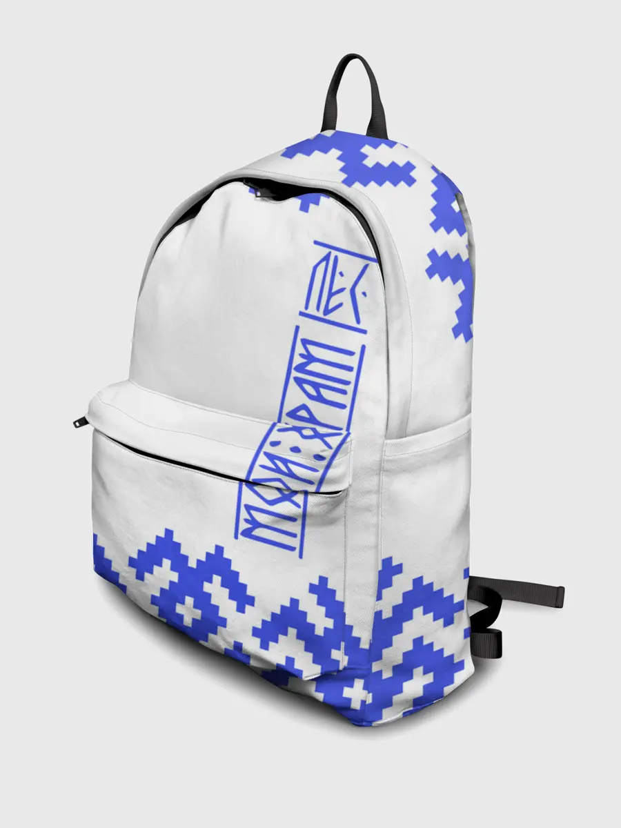 Рюкзак джинсовый / Лес мой храм