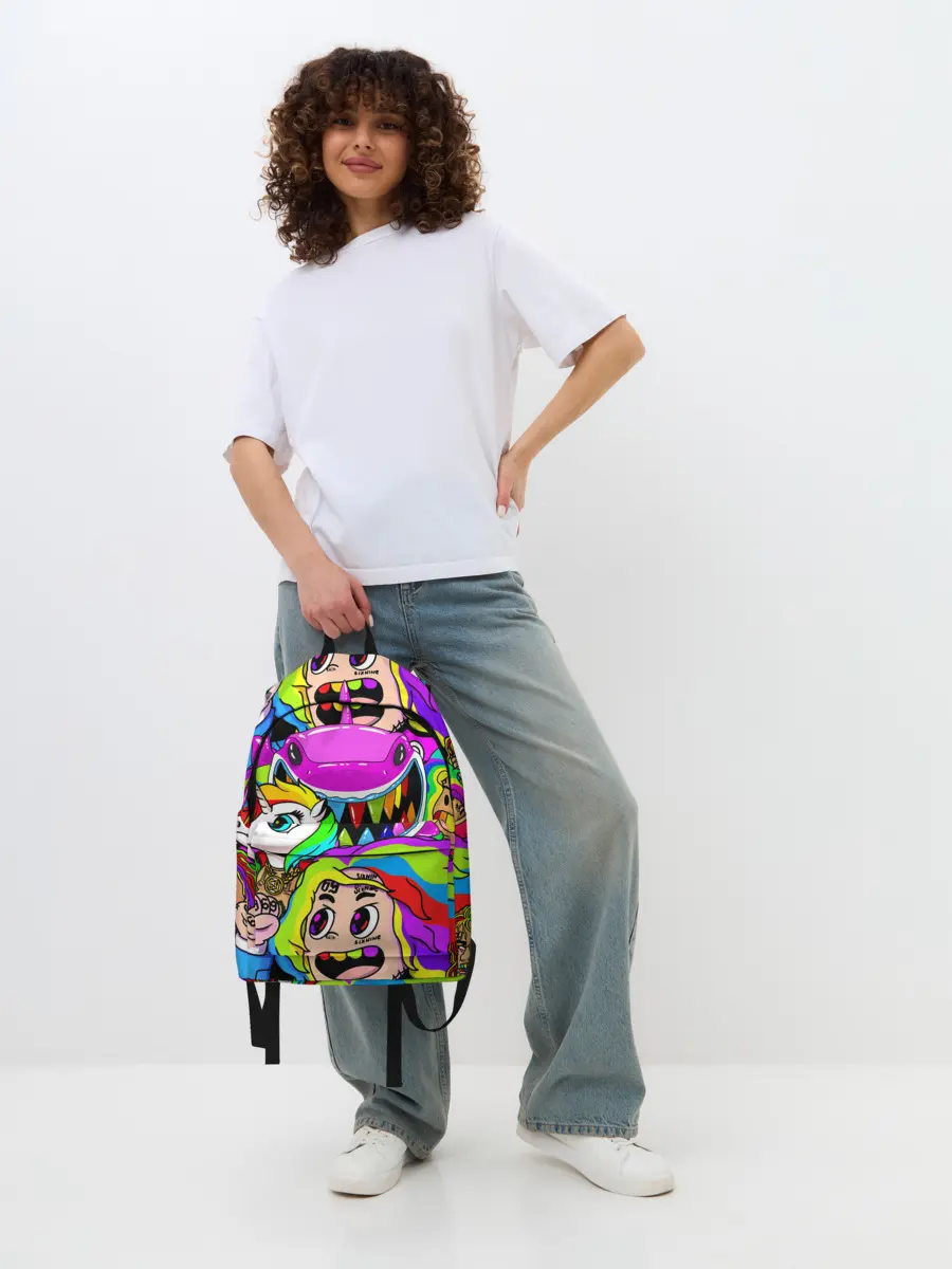 Рюкзак джинсовый / 6IX9INE